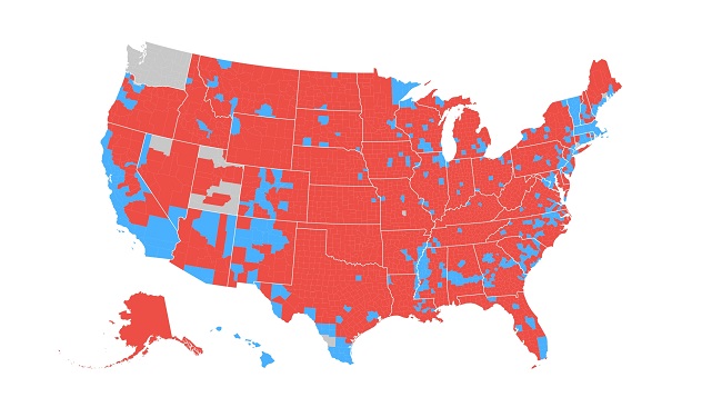 2016 Presidential Election Map
